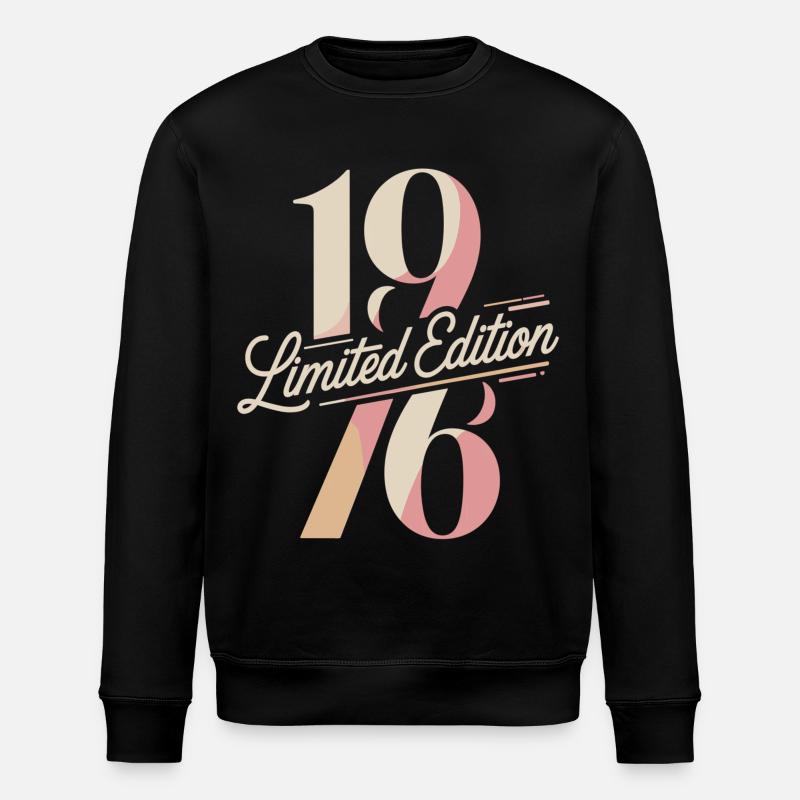 Jahrgang 1976 édition limitée millésime - Sweat bio ROLLER Stanley/Stella Unisexe - noir