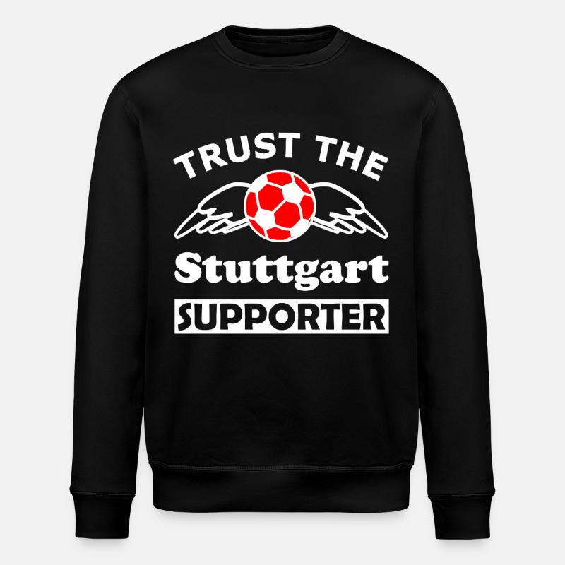 Stuttgart Supporter Wingball - Sweat bio ROLLER Stanley/Stella Unisexe - noir
