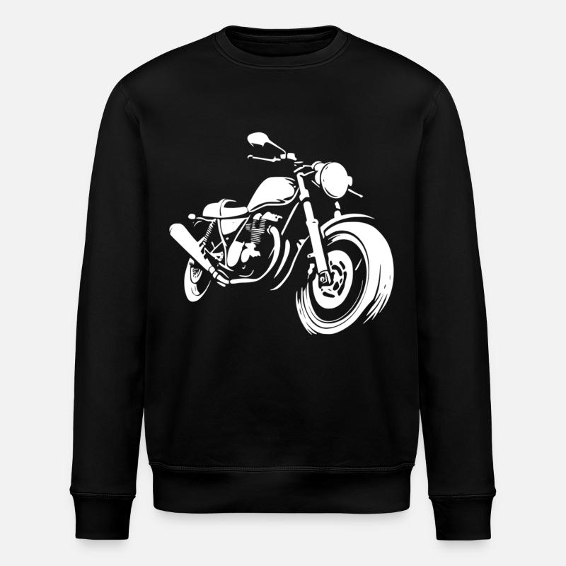 Motard Motard - Sweat bio ROLLER Stanley/Stella Unisexe - noir