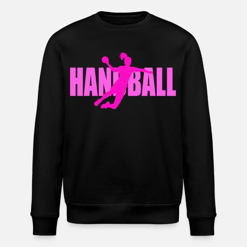 Handball - Sweat bio ROLLER Stanley/Stella Unisexe - noir