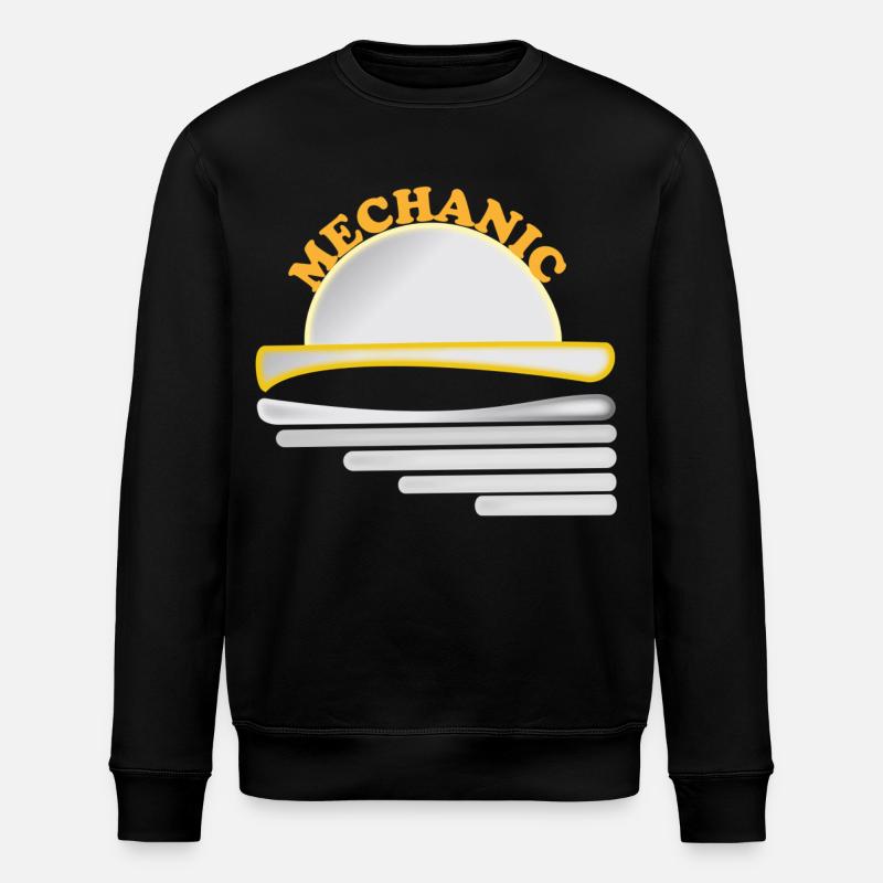 Mechanic Graphics - Stanley/Stella ROLLER Unisex Organic Sweatshirt - black