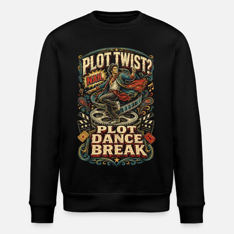 Bollywood Plot Dance Break - Stanley/Stella Unisex Bio-Sweatshirt ROLLER - Schwarz