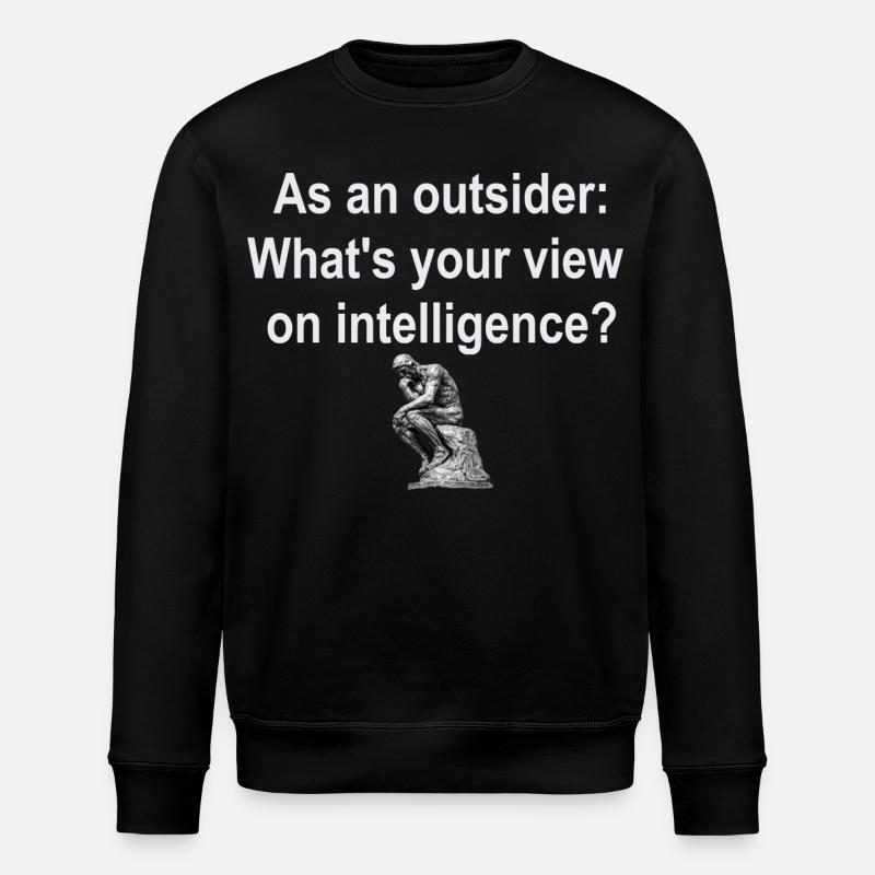 Outsider sur le renseignement - Sweat bio ROLLER Stanley/Stella Unisexe - noir