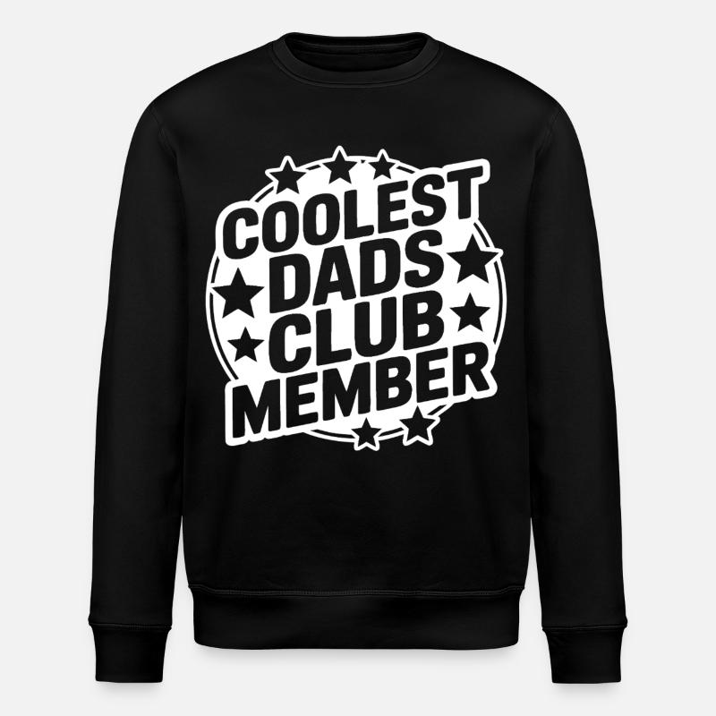 Super Papa Club - Stanley/Stella Unisex Bio-Sweatshirt ROLLER - Schwarz