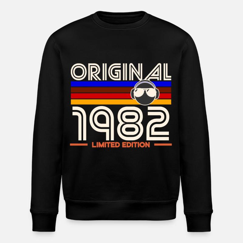 Original 1982 Édition Limitée - Sweat bio ROLLER Stanley/Stella Unisexe - noir