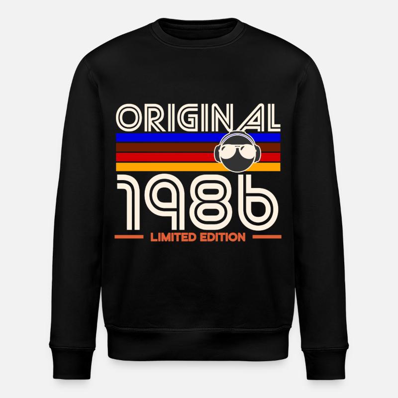 Original 1986 Edition Limitée - Sweat bio ROLLER Stanley/Stella Unisexe - noir