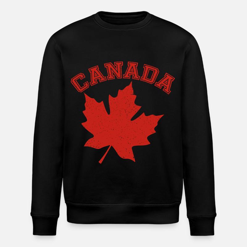 Canada Maple Leaf Fière Fierté canadienne - Sweat bio ROLLER Stanley/Stella Unisexe - noir