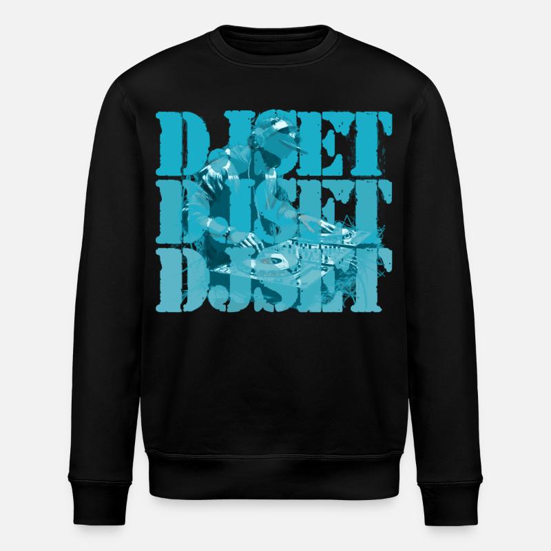 DJ set - Stanley/Stella ROLLER Unisex Organic Sweatshirt - black