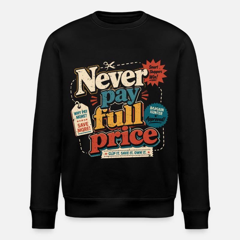 Coupons de réduction - Sweat bio ROLLER Stanley/Stella Unisexe - noir