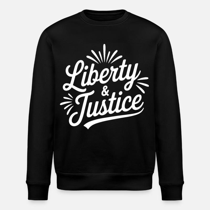 Scénario de Liberté & Justice - Sweat bio ROLLER Stanley/Stella Unisexe - noir