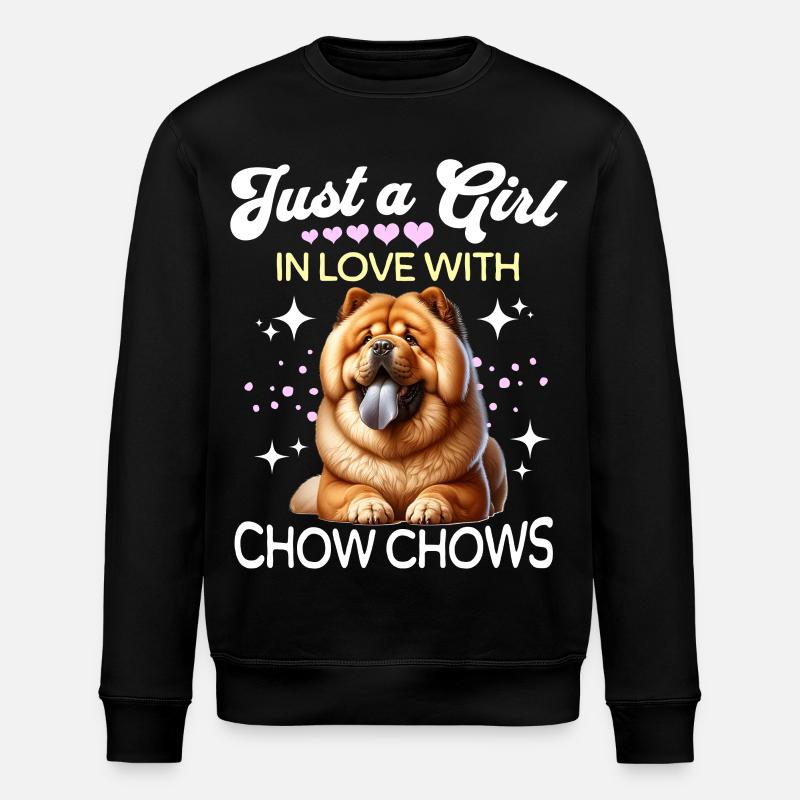 Fille Chowchow - Sweat bio ROLLER Stanley/Stella Unisexe - noir