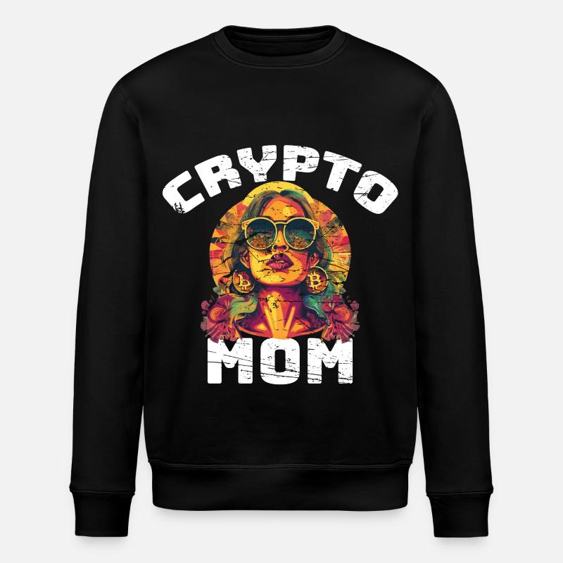 Bitcoin Mama - Sweat bio ROLLER Stanley/Stella Unisexe - noir