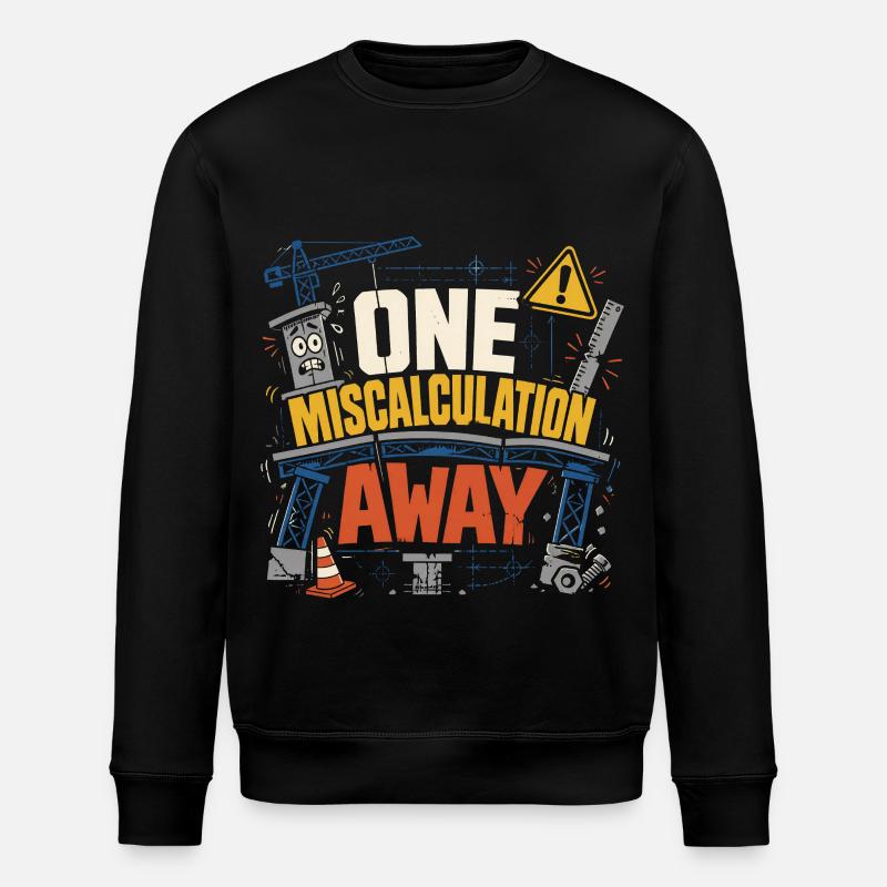 Bridge Engineer Civil Engineering - Stanley/Stella ROLLER Unisex Organic Sweatshirt - black