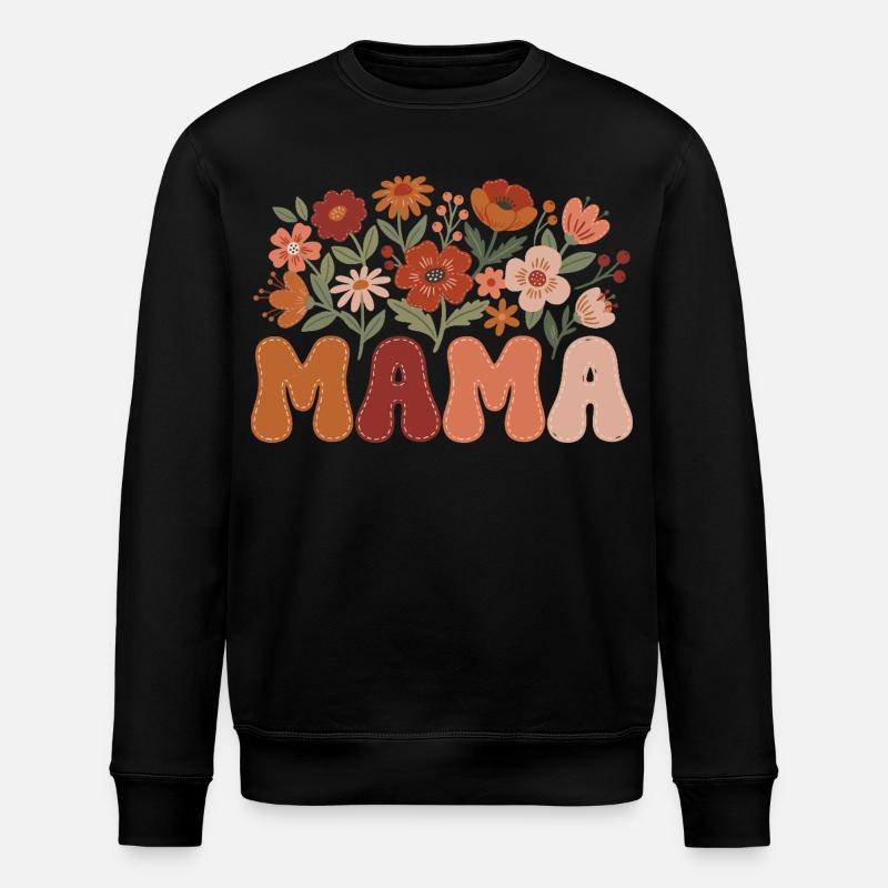 Mama - Sweat bio ROLLER Stanley/Stella Unisexe - noir