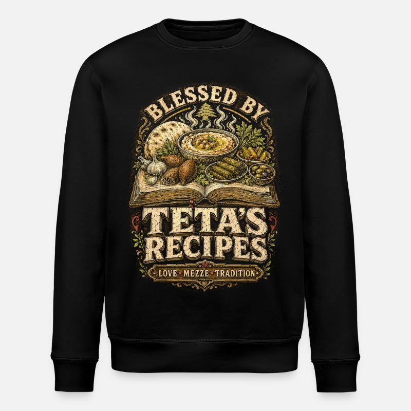 Recettes de tetas libanais libanaises - Sweat bio ROLLER Stanley/Stella Unisexe - noir