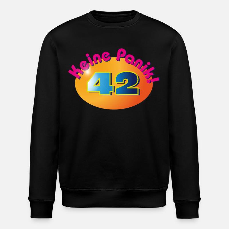 Ne paniquez pas ! 42 - Sweat bio ROLLER Stanley/Stella Unisexe - noir
