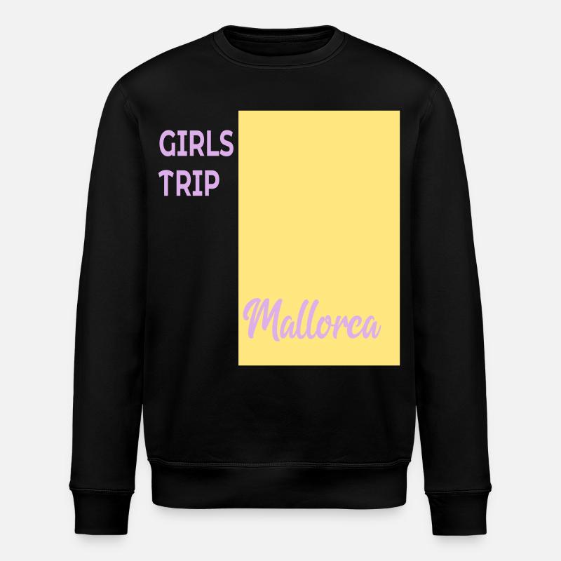 Mädchen Mallorca - Stanley/Stella Unisex Bio-Sweatshirt ROLLER - Schwarz
