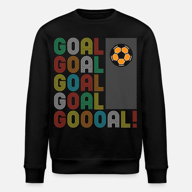 Tor Tor Goooal! - Stanley/Stella Unisex Bio-Sweatshirt ROLLER - Schwarz