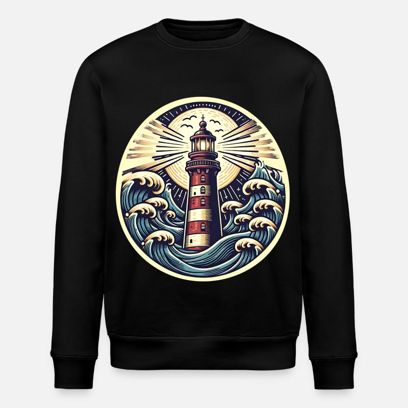 phare - Sweat bio ROLLER Stanley/Stella Unisexe - noir