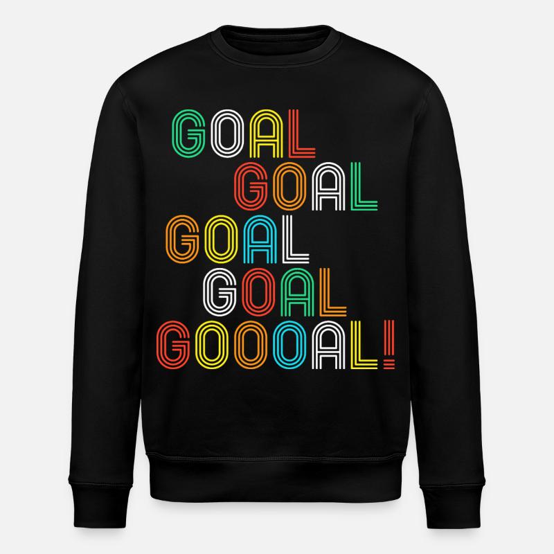 Tor Tor Goooal! - Stanley/Stella Unisex Bio-Sweatshirt ROLLER - Schwarz