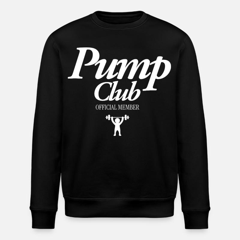 Pump Club - Stanley/Stella Unisex Bio-Sweatshirt ROLLER - Schwarz