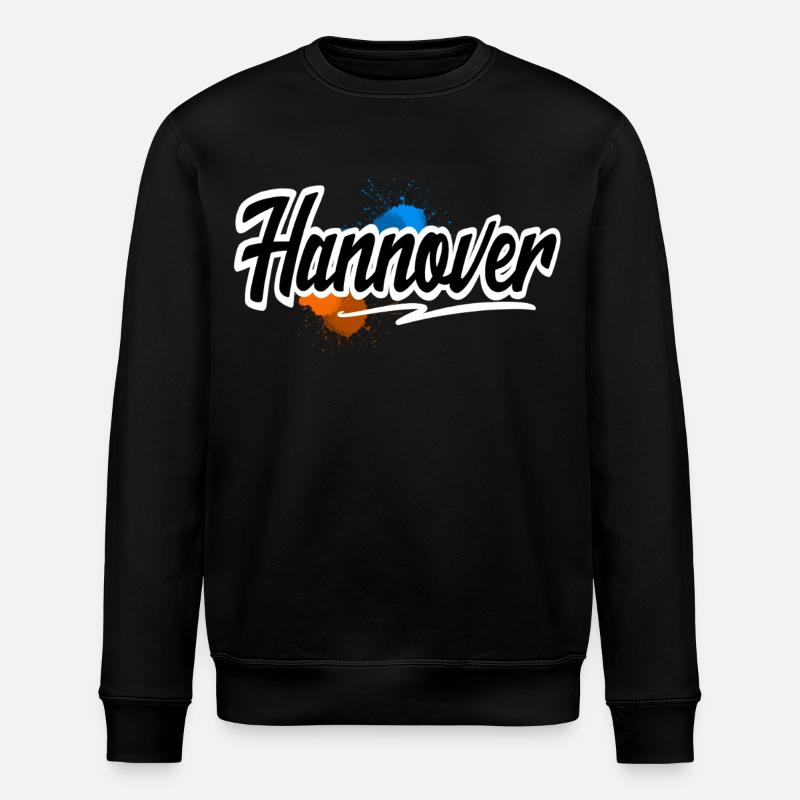 Hannover - Stanley/Stella Unisex Bio-Sweatshirt ROLLER - Schwarz