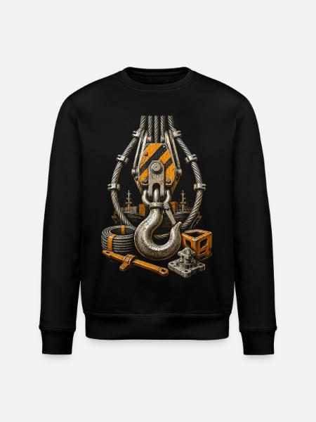 docker - Stanley/Stella ROLLER Unisex Organic Sweatshirt - black