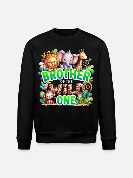 Frère du Sauvage - Sweat bio ROLLER Stanley/Stella Unisexe - noir