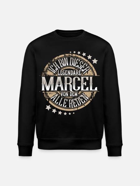Marcel - Stanley/Stella Unisex Bio-Sweatshirt ROLLER - Schwarz