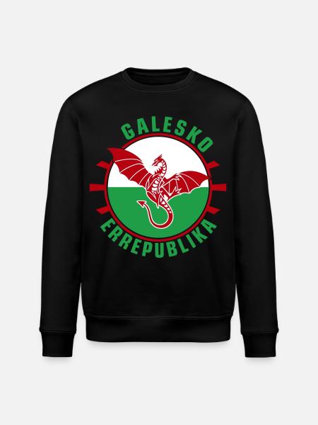 Galesko Errepublika - République galloise - Sweat bio ROLLER Stanley/Stella Unisexe - noir
