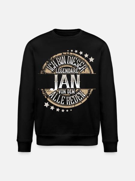 Jan - Stanley/Stella Unisex Bio-Sweatshirt ROLLER - Schwarz