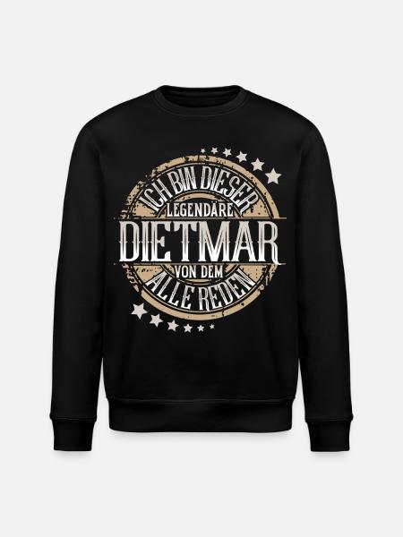 Dietmar - Stanley/Stella Unisex Bio-Sweatshirt ROLLER - Schwarz