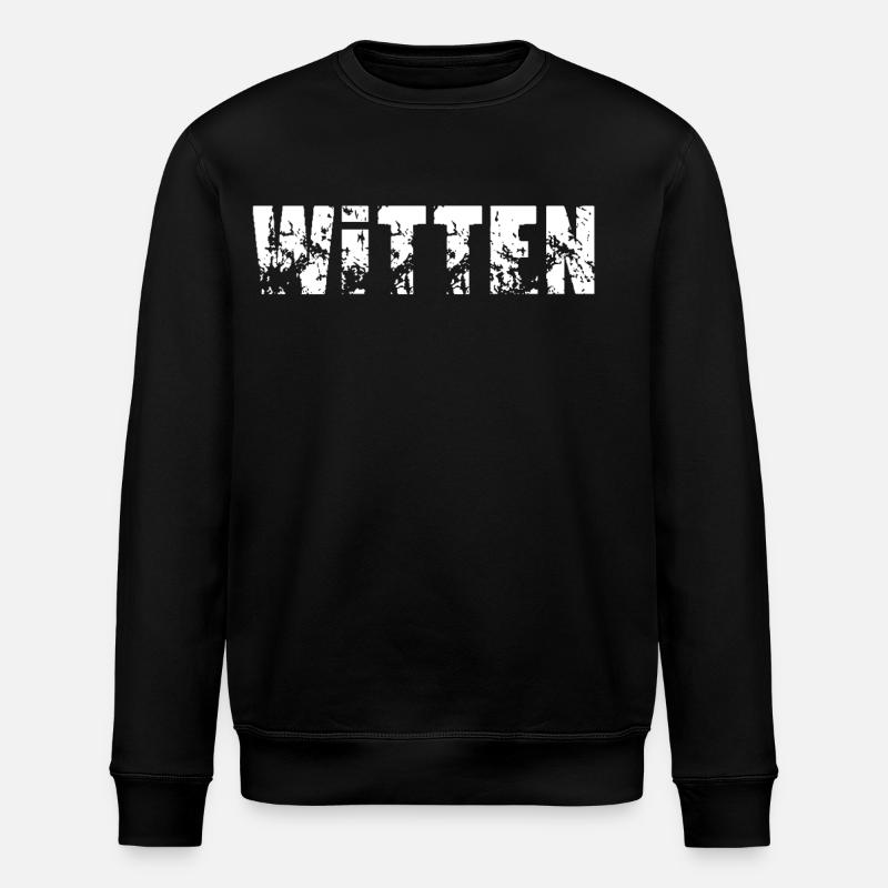 Witten - Stanley/Stella Unisex Bio-Sweatshirt ROLLER - Schwarz