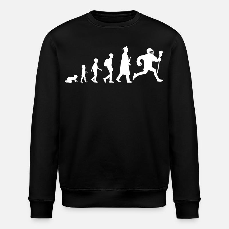 Lacrosse Evolution - Stanley/Stella Unisex Bio-Sweatshirt ROLLER - Schwarz