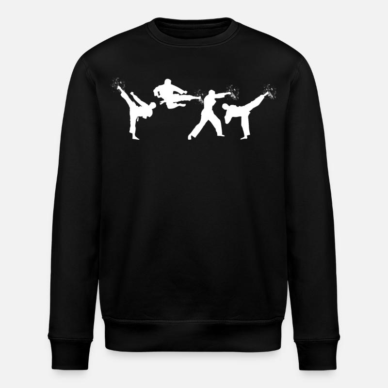 Drôle de karatéka - Sweat bio ROLLER Stanley/Stella Unisexe - noir
