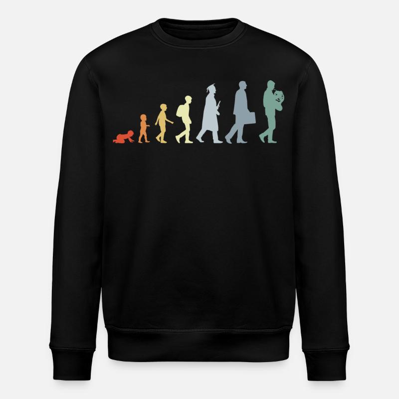 Développement d’un corniste - Sweat bio ROLLER Stanley/Stella Unisexe - noir