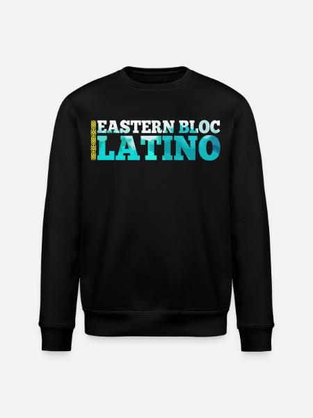 Ostblock Latino Kasache Kasachstan Geschenk - Stanley/Stella Unisex Bio-Sweatshirt ROLLER - Schwarz