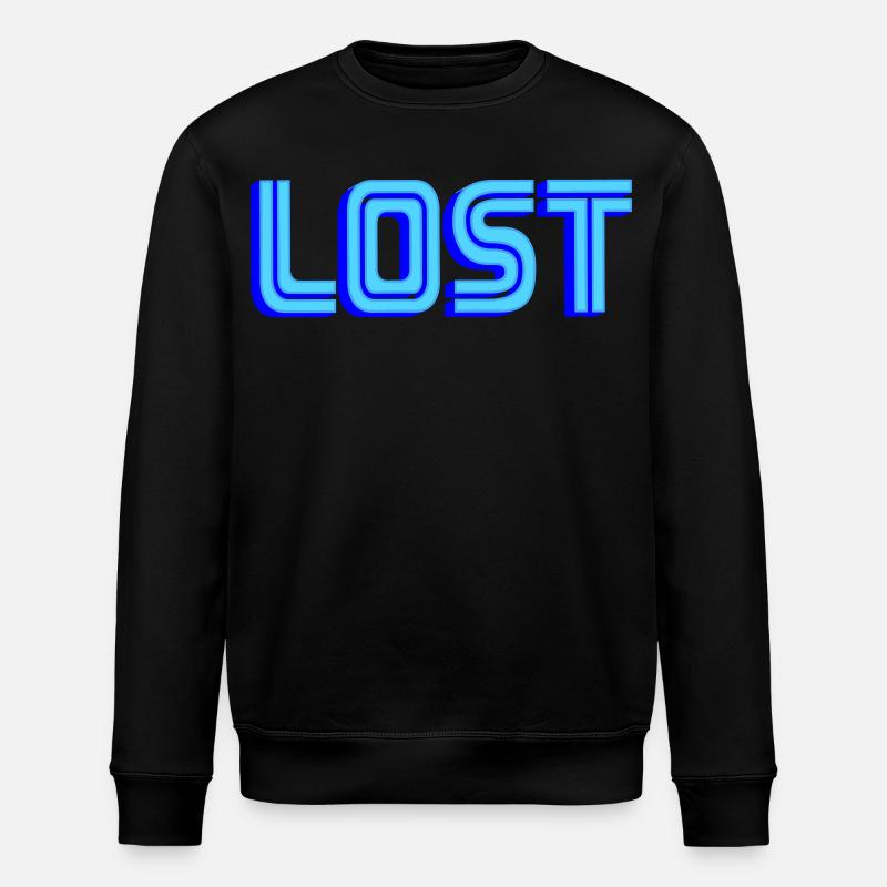 LOST | Farben änderbar - Stanley/Stella Unisex Bio-Sweatshirt ROLLER - Schwarz