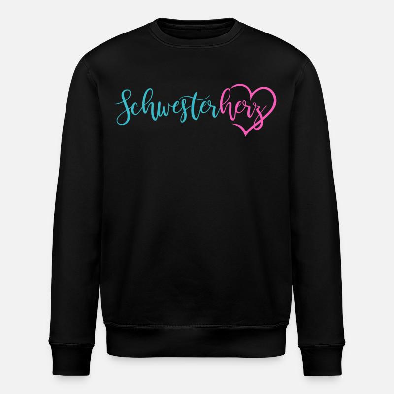 sœurette - Sweat bio ROLLER Stanley/Stella Unisexe - noir