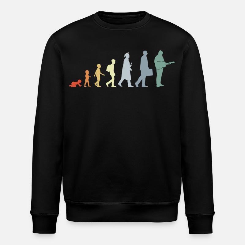 Évolution du guitariste - Sweat bio ROLLER Stanley/Stella Unisexe - noir