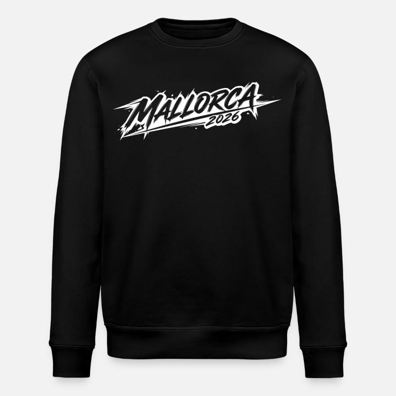 Majorque 2026 - Sweat bio ROLLER Stanley/Stella Unisexe - noir