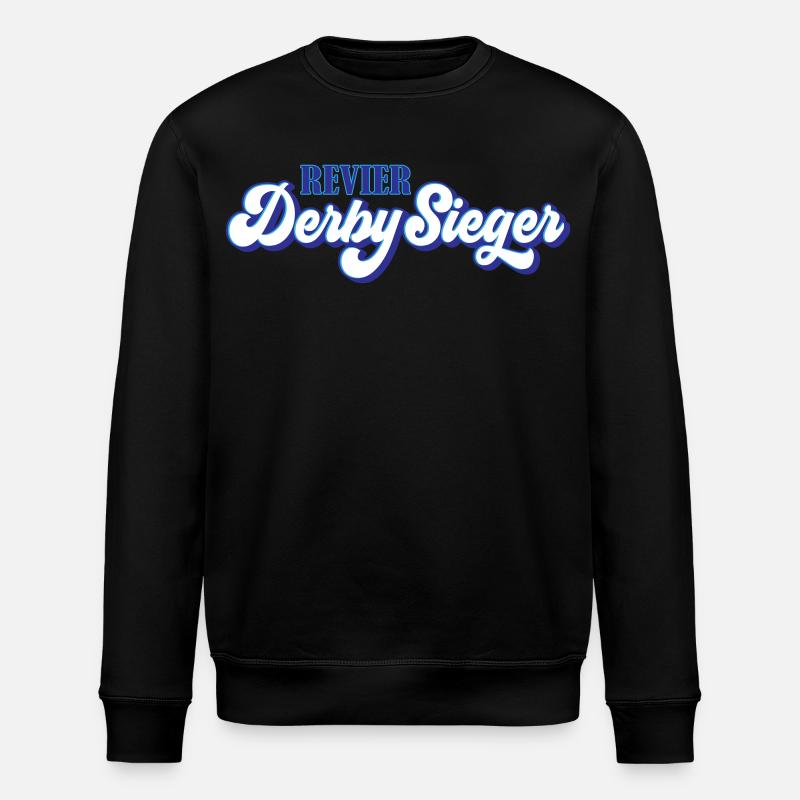 Farben änderbar | Revier Derbysieger - Stanley/Stella Unisex Bio-Sweatshirt ROLLER - Schwarz