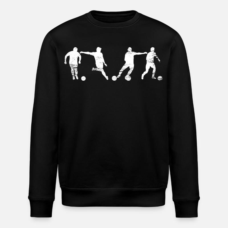 Footballeur - Sweat bio ROLLER Stanley/Stella Unisexe - noir