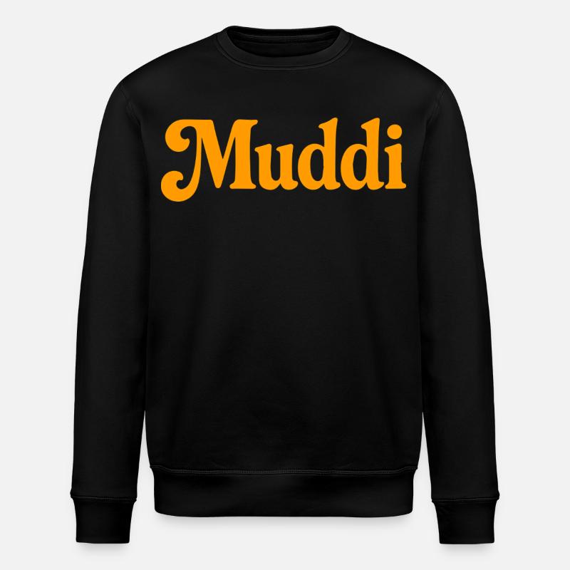 Muddi - Stanley/Stella ROLLER Unisex Organic Sweatshirt - black
