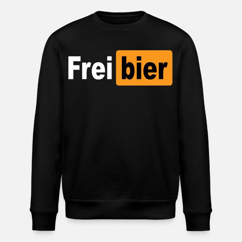 FREIBIER - Stanley/Stella Unisex Bio-Sweatshirt ROLLER - Schwarz