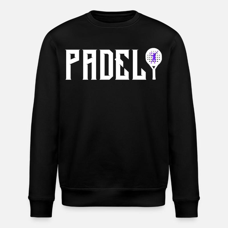 Padel - Stanley/Stella Unisex Bio-Sweatshirt ROLLER - Schwarz