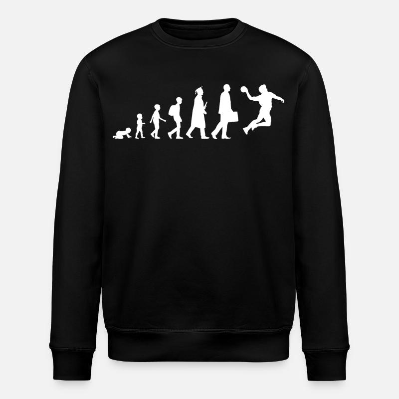 Evolution Handball - Stanley/Stella ROLLER Unisex Organic Sweatshirt - black