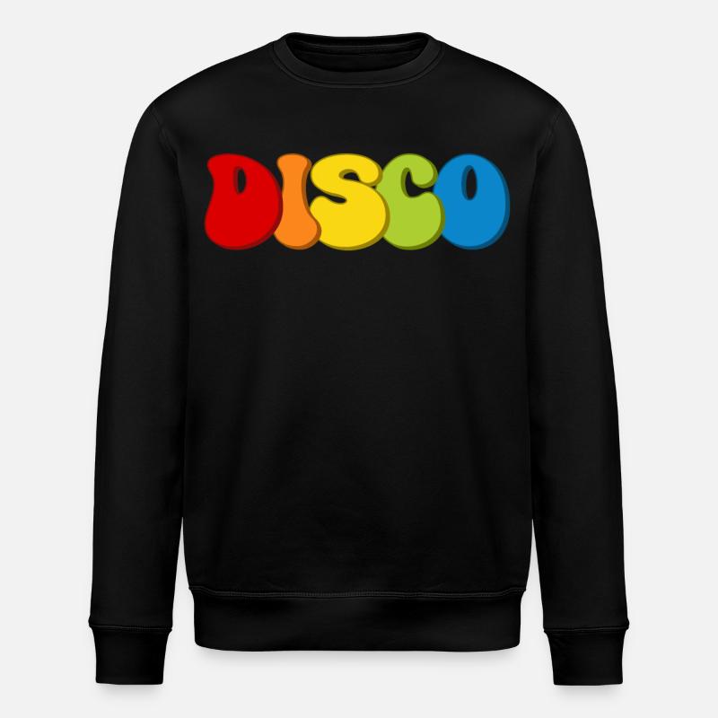 Discothèque - Sweat bio ROLLER Stanley/Stella Unisexe - noir