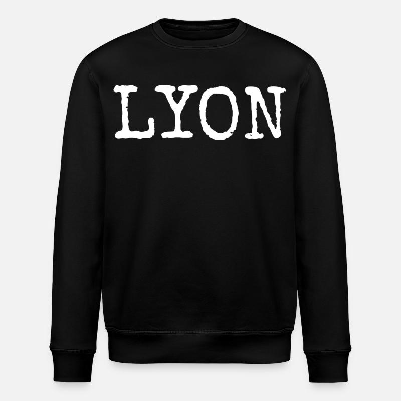 Lyon - Stanley/Stella ROLLER Unisex Organic Sweatshirt - black