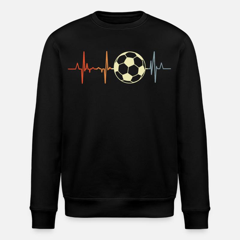 Football Palpitations cardiaques - Sweat bio ROLLER Stanley/Stella Unisexe - noir